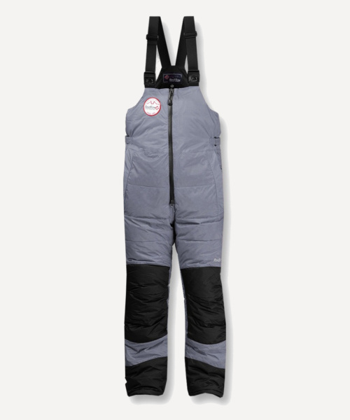 Полукомбинезон пуховой RedFox Pumori (; 54; асфальт / черный)